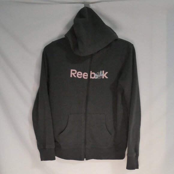 REEBOK | size 14, youth, kids | Zip-Up Hooded Sweatshirt / Jacket - Picture 2 of 16